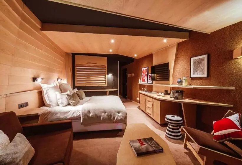 Deluxe-huone, Altapura Hôtel & Spa Val Thorens