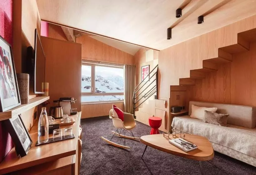 Duplex-huone, Altapura Hôtel & Spa Val Thorens