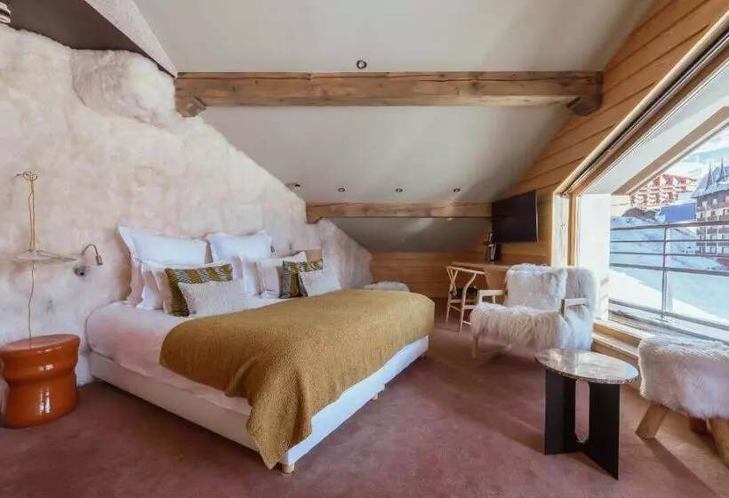 Sviitti, Altapura Hôtel & Spa Val Thorens