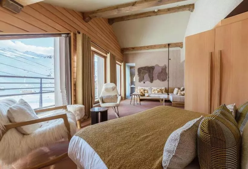 Sviitti, Altapura Hôtel & Spa Val Thorens