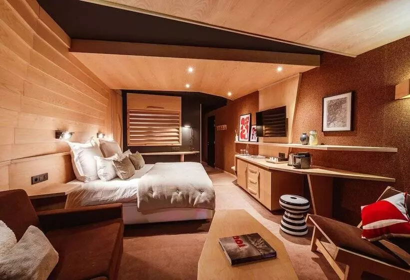 Deluxe-huone, Altapura Hôtel & Spa Val Thorens