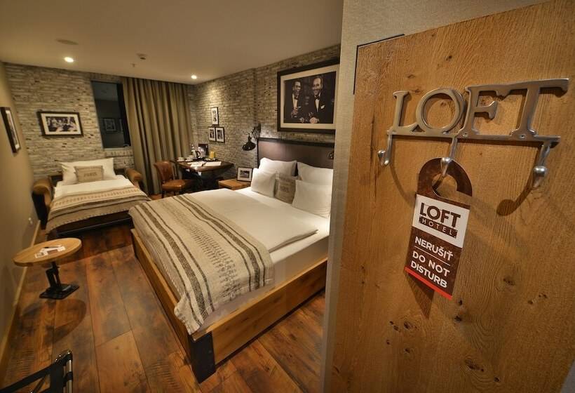اتاق راحتی سه تخته, Loft Hotel Bratislava