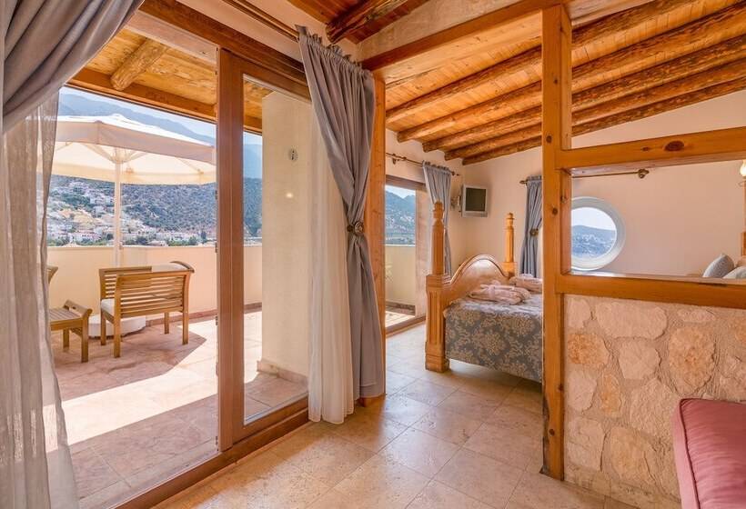 オーシャンビューデラックスルーム, Kalkan Oasis Hotel Adults Only