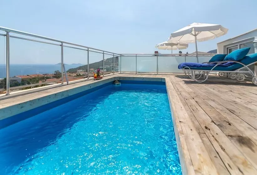 اتاق لوکس با چشمانداز دریا, Kalkan Oasis Hotel Adults Only
