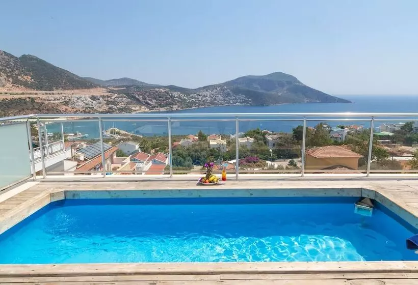 اتاق لوکس با چشمانداز دریا, Kalkan Oasis Hotel Adults Only