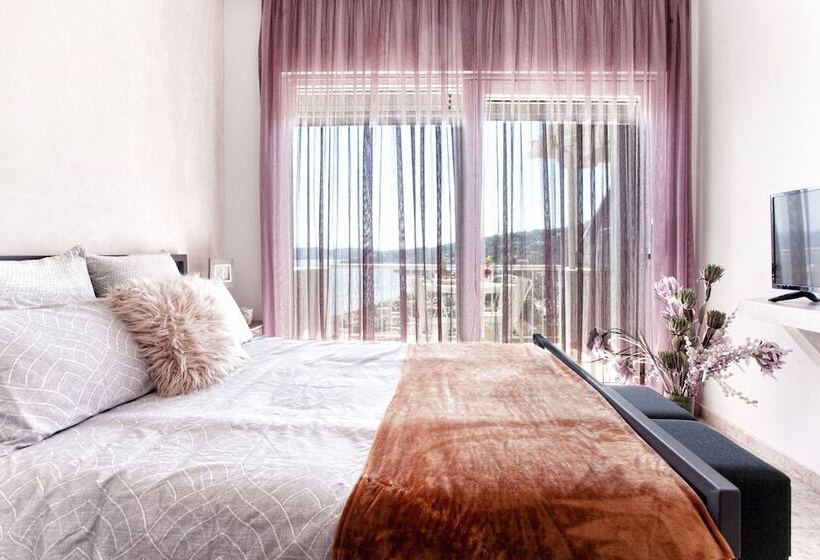 استوديو سوبيريور مطل على البحر, Poseidon Villas