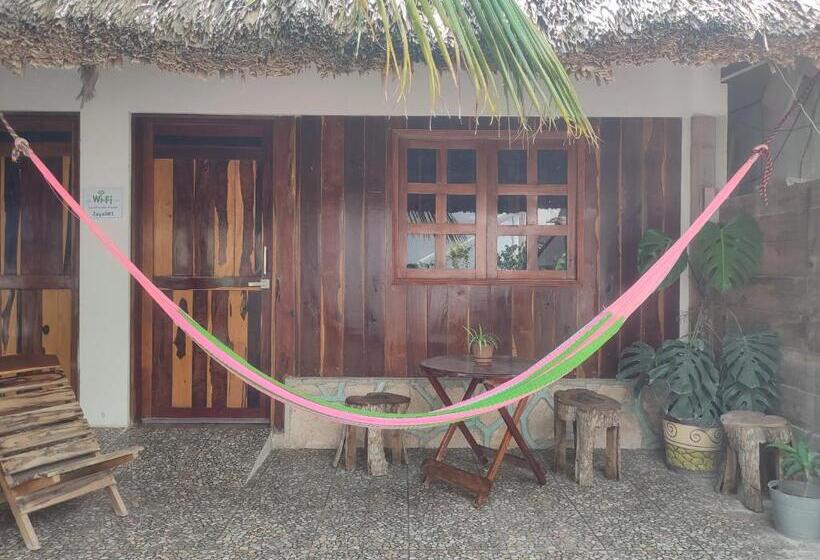 חדר סטנדרט נוף לגינה, Zayali Bacalar Guest House