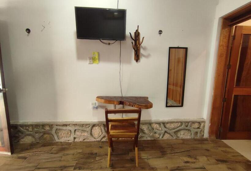 חדר סטנדרט נוף לגינה, Zayali Bacalar Guest House