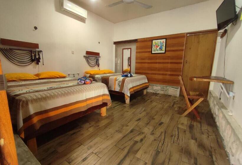 Номер Стандарт Вид на Сад, Zayali Bacalar   Guest House