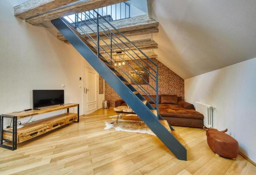 اتاق دوبلکس, Aapartamentoos