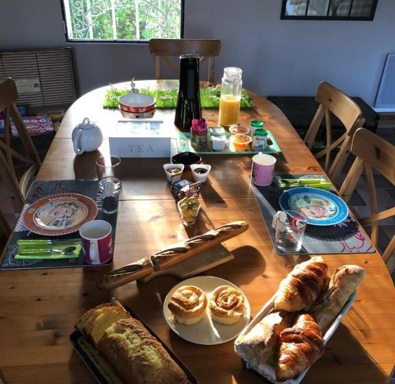 חדר סטנדרט לארבעה, Au Bonheur Dupré B&b