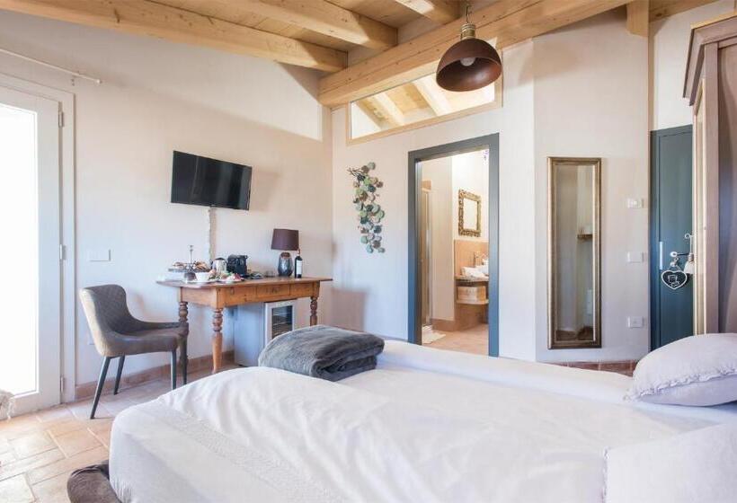 اتاق استاندارد با چشم‌انداز باغ, Maso Maroni Agriturismo