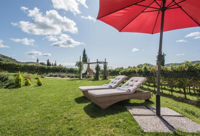 اتاق استاندارد با چشم‌انداز باغ, Maso Maroni Agriturismo