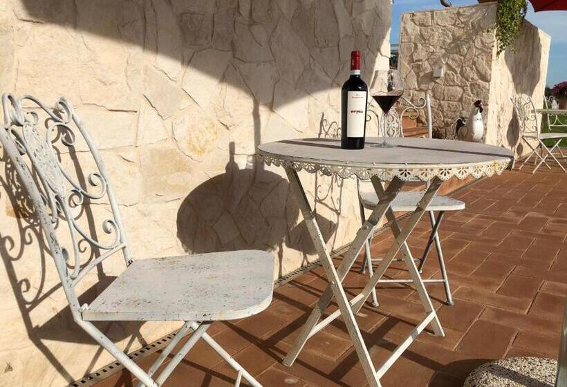 اتاق استاندارد با چشم‌انداز باغ, Maso Maroni Agriturismo