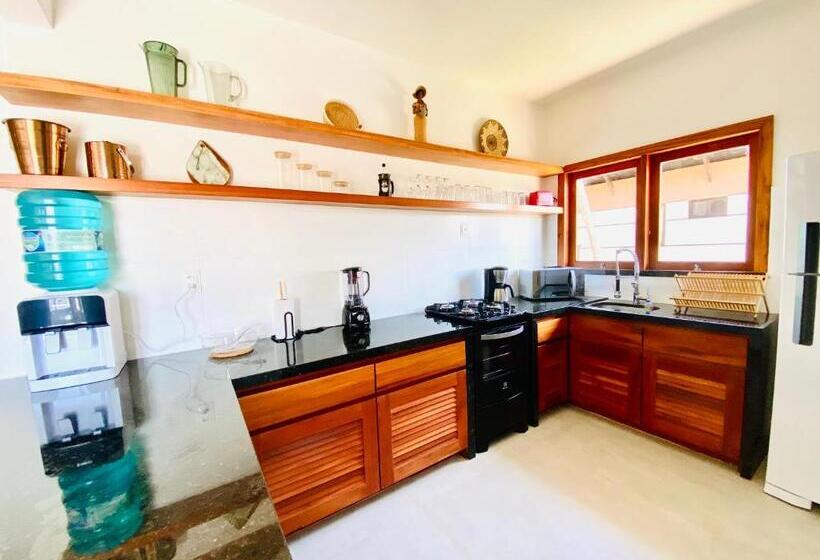 דירת חדר סופריור, Dream Beach Cumbuco Oceanfront Apartments