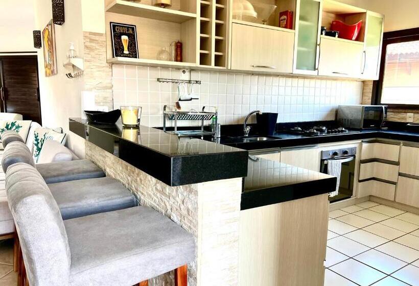 דירת חדר נוף לים, Dream Beach Cumbuco Oceanfront Apartments