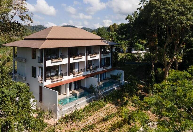 חדר סטנדרט נוף להרים, Kachonghills Tented Resort Trang