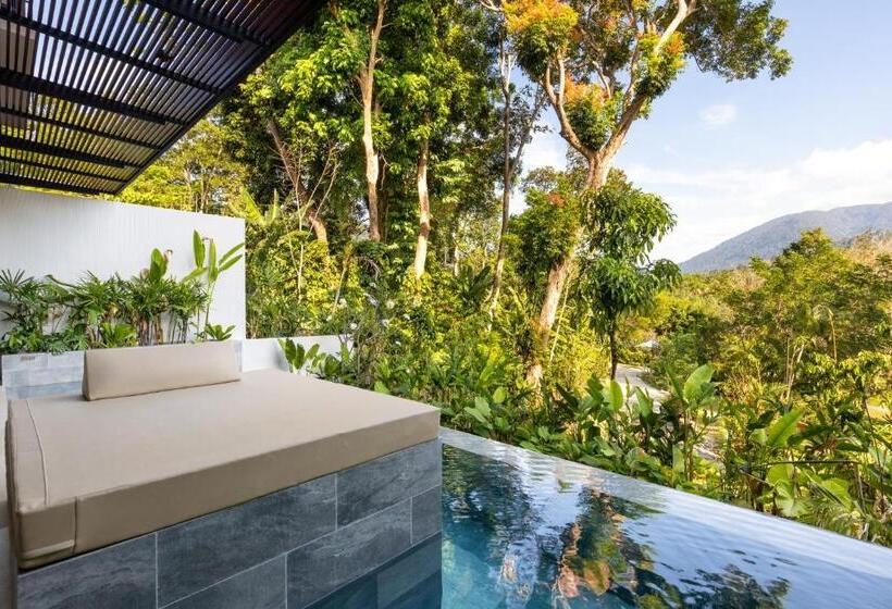 סוויטה עם בריכה, Kachonghills Tented Resort Trang