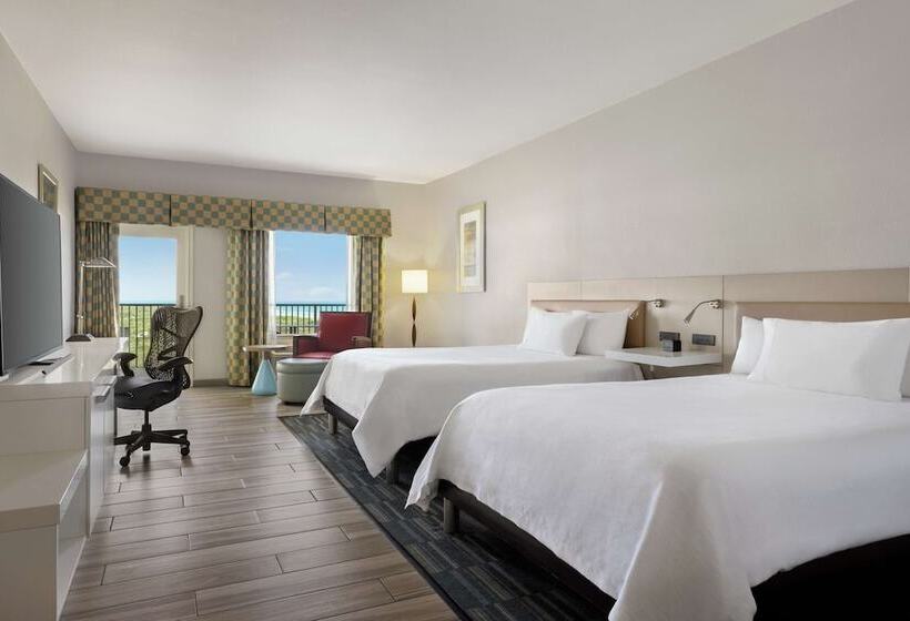 חדר סטנדרט עם נוף, Hilton Garden Inn South Padre Island Beachfront