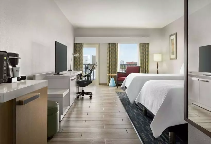 シングルデラックスルーム, Hilton Garden Inn South Padre Island Beachfront