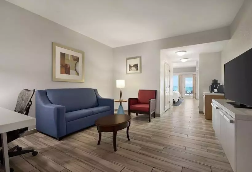 身障者適用ジュニアスイートルーム, Hilton Garden Inn South Padre Island Beachfront