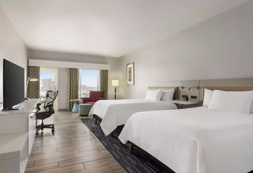 シングルデラックスルーム, Hilton Garden Inn South Padre Island Beachfront
