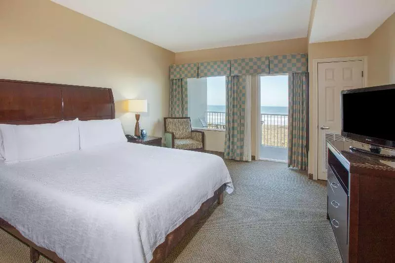 キングサイズベッドのジュニアスイート, Hilton Garden Inn South Padre Island Beachfront