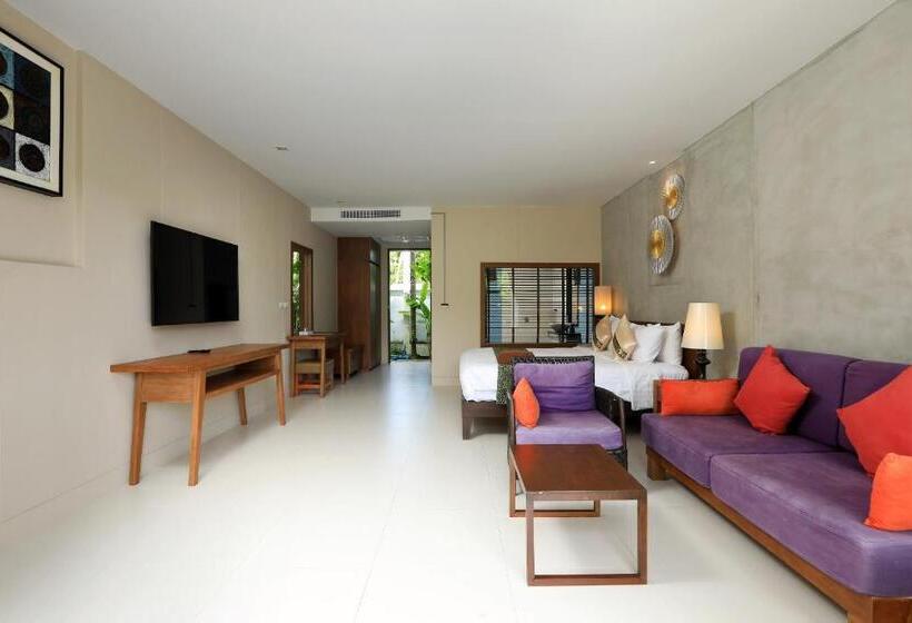 اتاق استاندارد با تراس, Tea Tree Boutique Resort