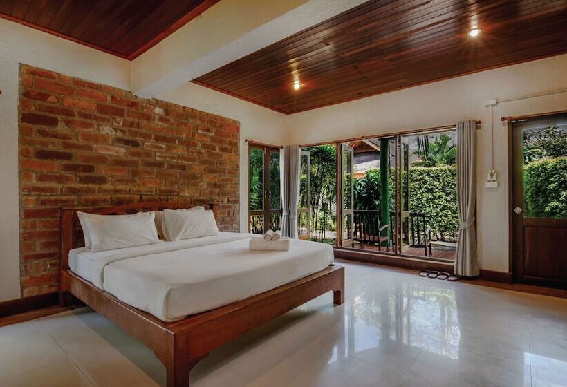 חדר משפחתי נוף לגינה, Peter Pan Resort @ Koh Kood