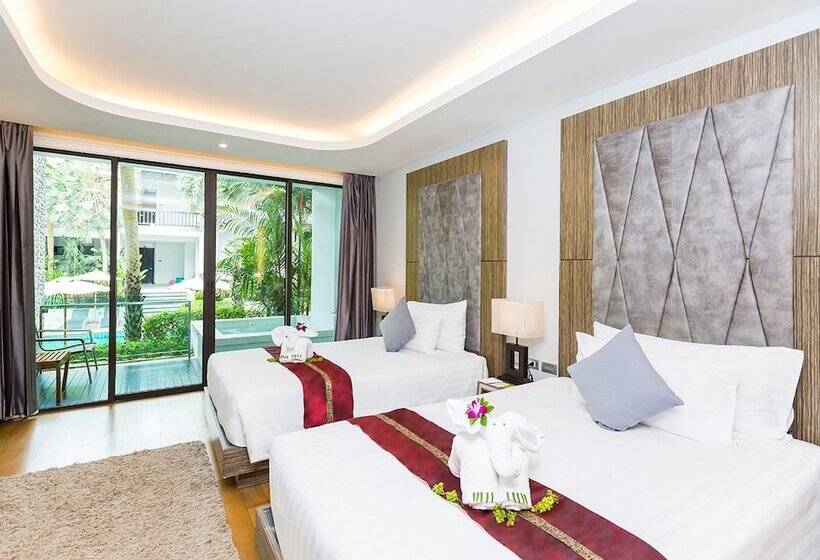 디럭스 룸, Wyndham Sea Pearl Resort, Phuket