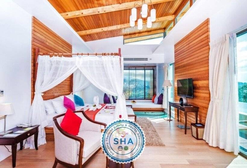 빌라 1 베드룸 - 수영장, Wyndham Sea Pearl Resort, Phuket