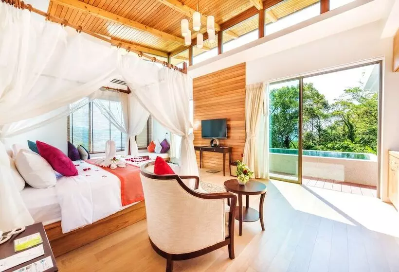 プール付き１ベッドルームヴィラ, Wyndham Sea Pearl Resort, Phuket