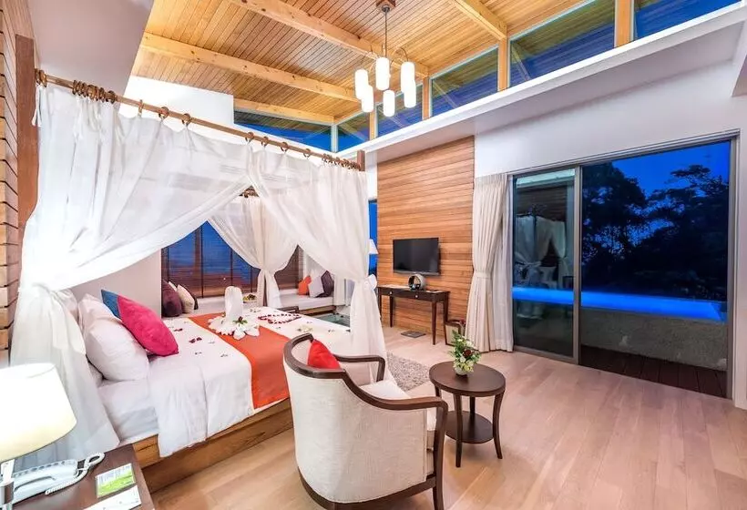 プール付き１ベッドルームヴィラ, Wyndham Sea Pearl Resort, Phuket