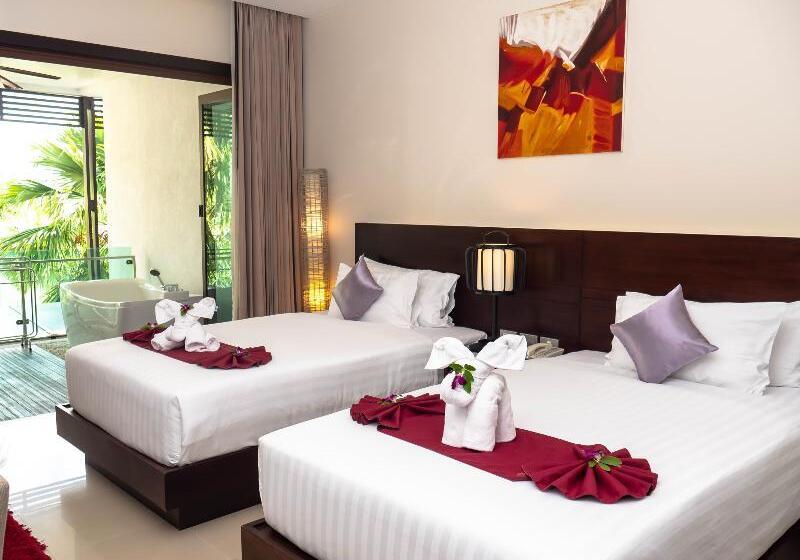 디럭스 룸, Wyndham Sea Pearl Resort, Phuket