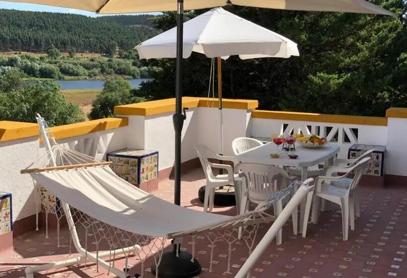 浴室共有ファミリールーム, Casa Da Praia Do Ribatejo