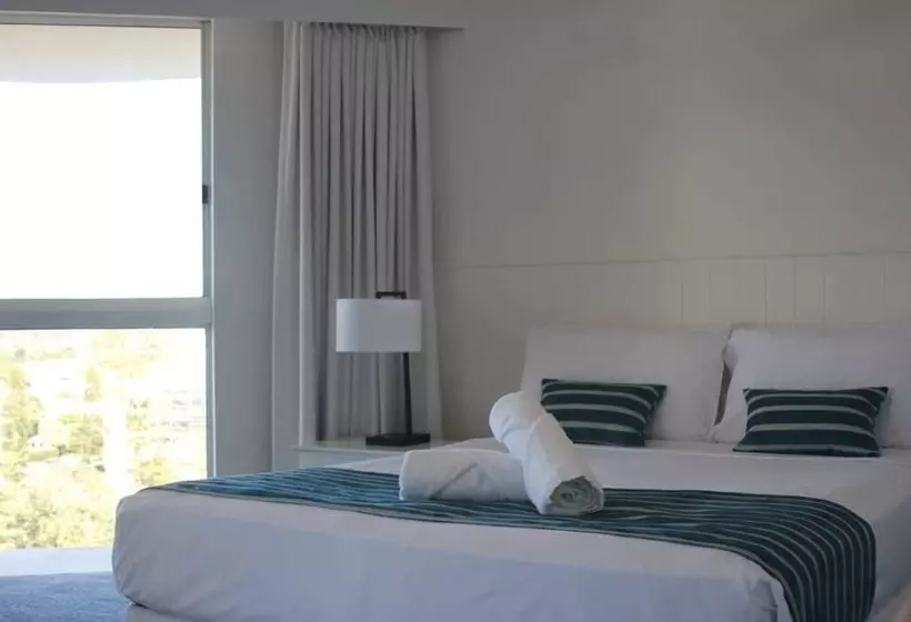 آپارتمان مدیریتی 2 خوابه, Burleigh Surf Apartments