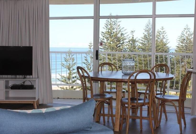 شقة إدارية غرفتين نوم, Burleigh Surf Apartments