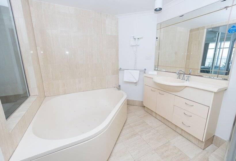 شقة إدارية غرفتين نوم, Burleigh Surf Apartments