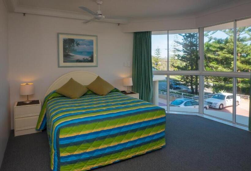 شقة غرفة واحدة, Burleigh Surf Apartments