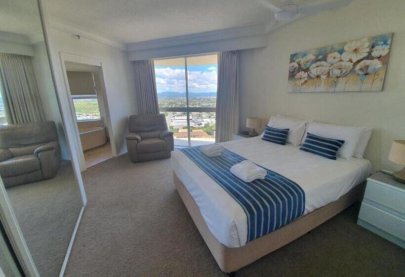 شقة غرفتين, Burleigh Surf Apartments