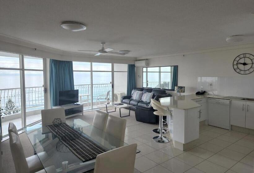 Апартаменты 2 Спальни, Burleigh Surf Apartments