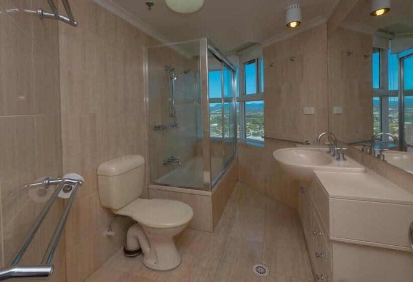 شقة دور أخير غرفة نوم واحدة, Burleigh Surf Apartments