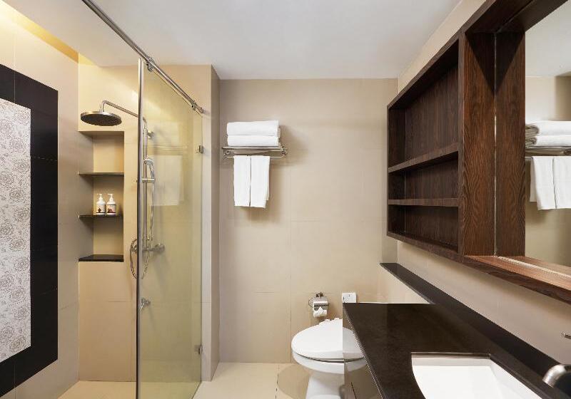 プールの見えるデラックスルーム, Altera Hotel And Residence By At Mind