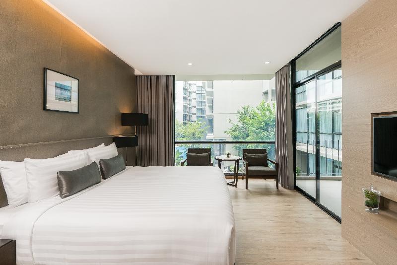 풀장 전망 디럭스 룸, Altera Hotel And Residence By At Mind
