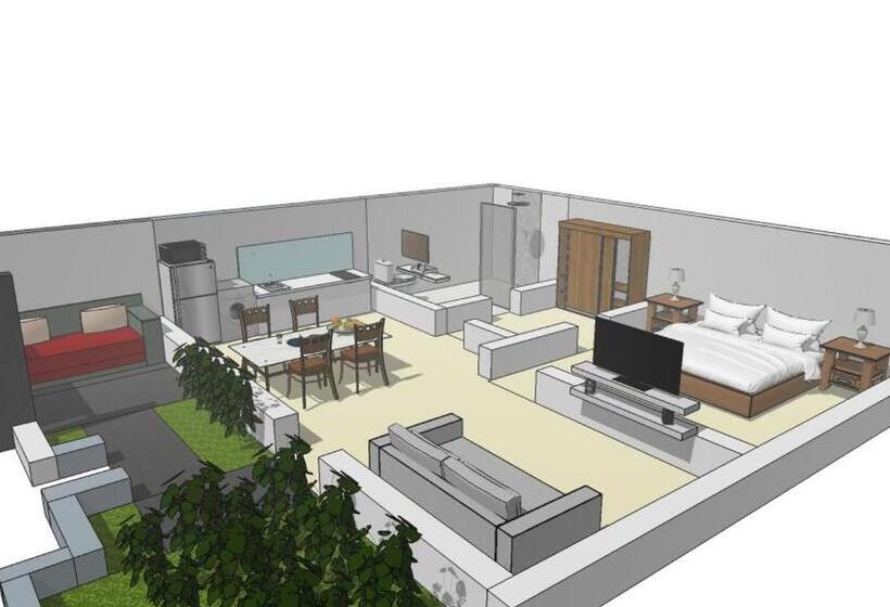 单卧家庭公寓, Rama Residence Petitenget