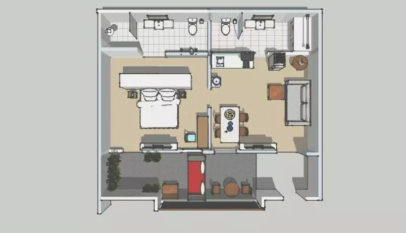 Sviitti, Rama Residence Petitenget
