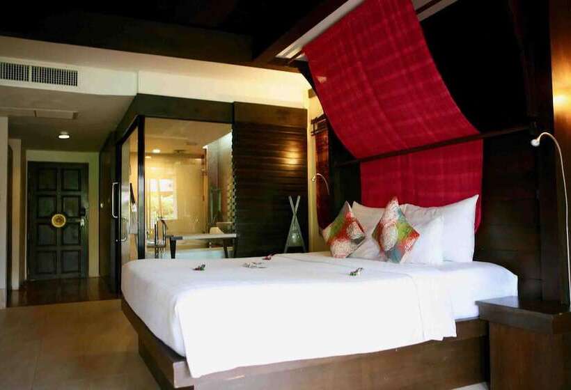 غرفة ديلوكس مطلّة علي الحديقة, Samui Jasmine Resort Sha Plus