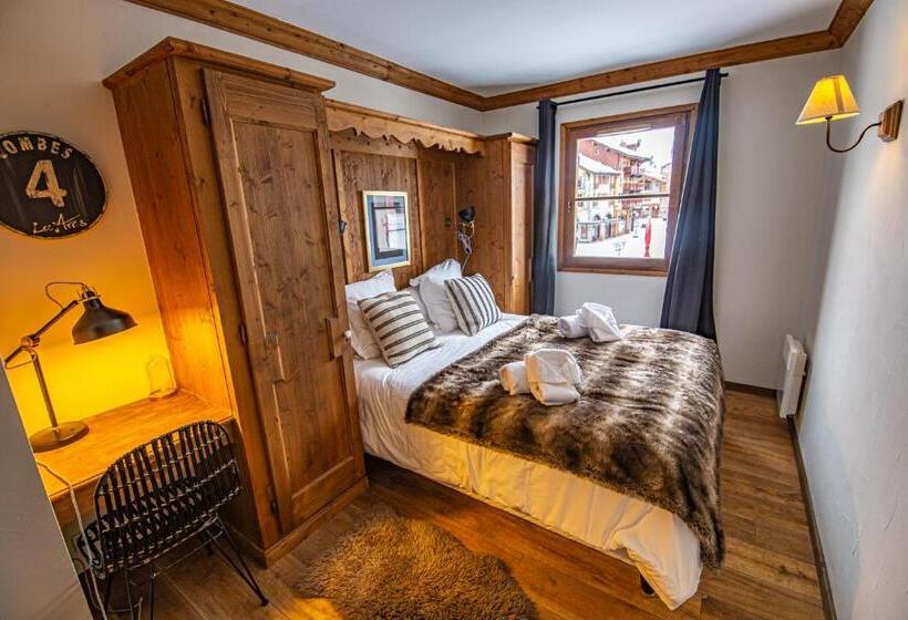 آپارتمان 1 خوابه با چشم‌انداز, Arc 1950 Appartement Skis Aux Pieds