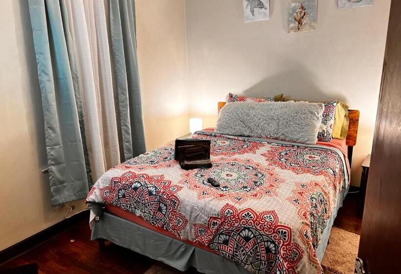 اتاق استاندارد با سرویس بهداشتی مشترک, Clean, Spacious, Inexpensive Queen Br