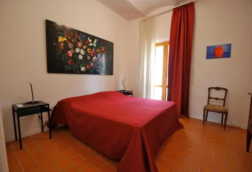 Huoneisto 1 Makuuhuone Puutarhanäkymä, Agriturismo Podere Il Leccio